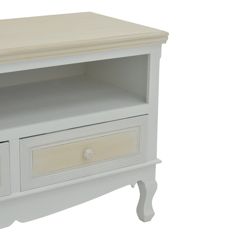 Comoda TV Joliene, Alb, 100x42x61 cm, foto produs