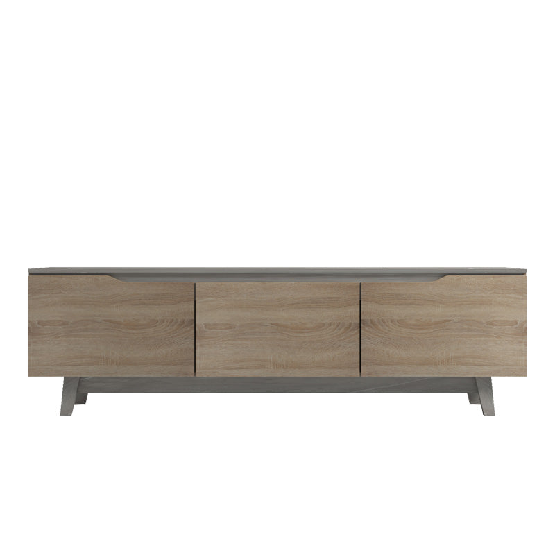 Comoda Tv Kasandra, bej-sonoma, 180x35x49 cm, detaliu produs