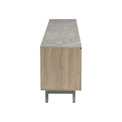 Comoda Tv Kasandra, bej-sonoma, 180x35x49 cm, foto produs 6