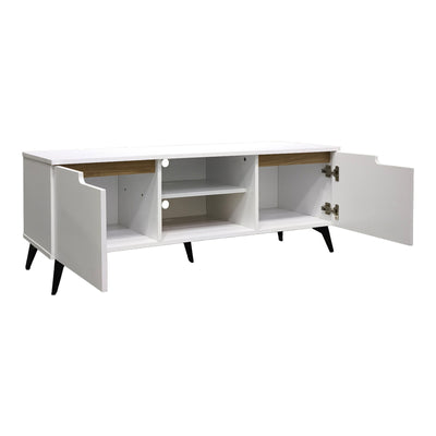 Comoda TV Kemvio, Sonoma, 150x38x44 cm, imagine ambient