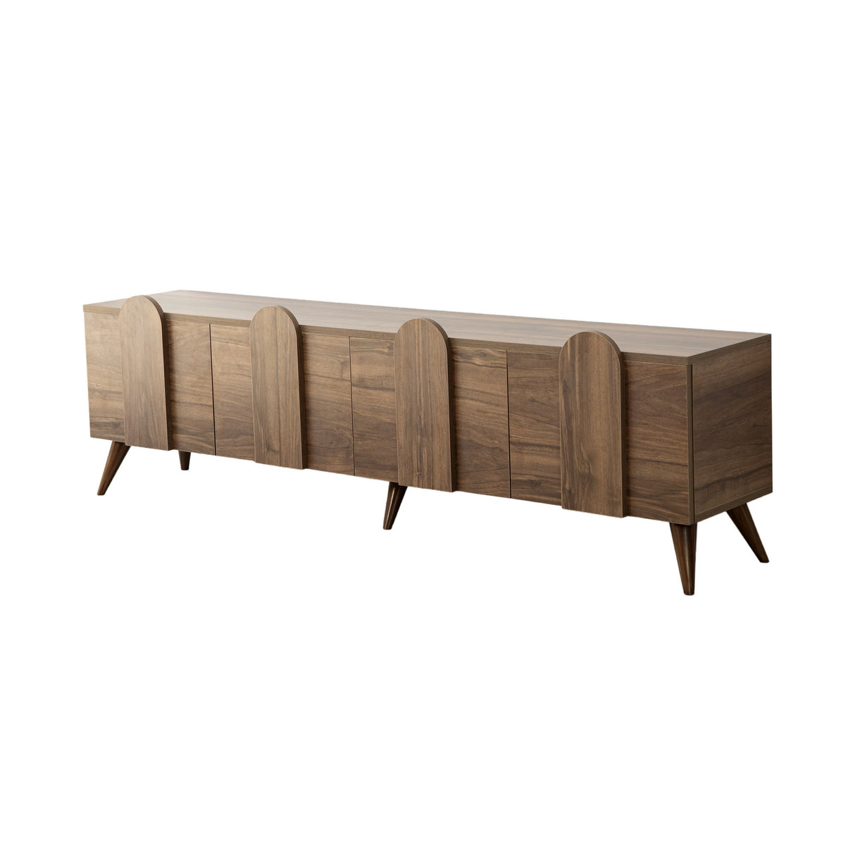 Comodă TV New Line Neostill, stejar - nuc, 180x35 cm - Walnut_552NOS2426