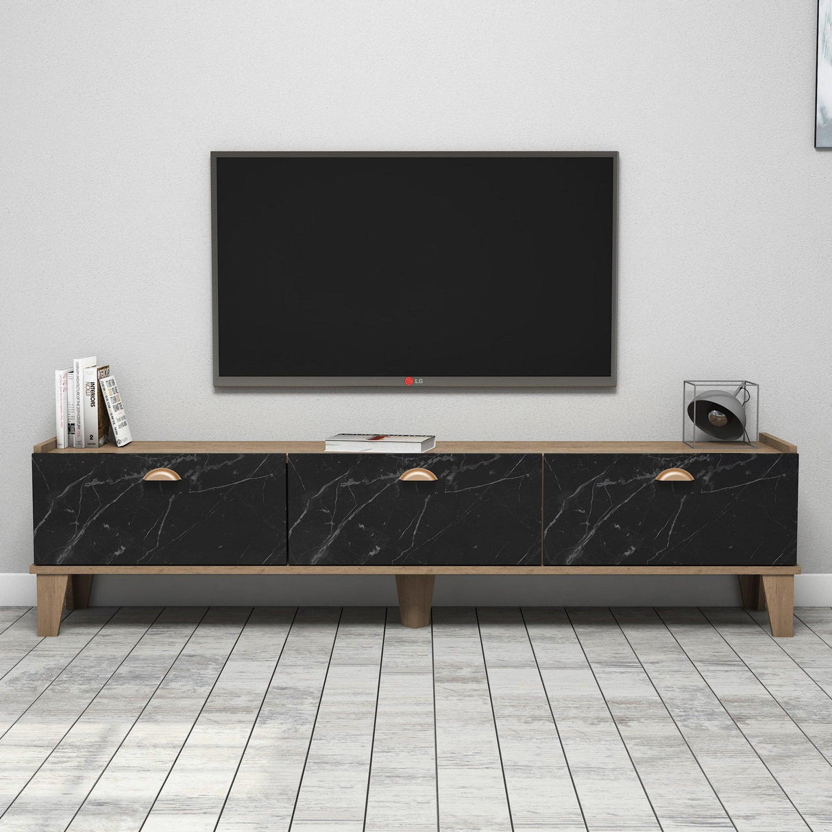 COMODA TV Tna, Stejar, 178x44,8x34,6 cm