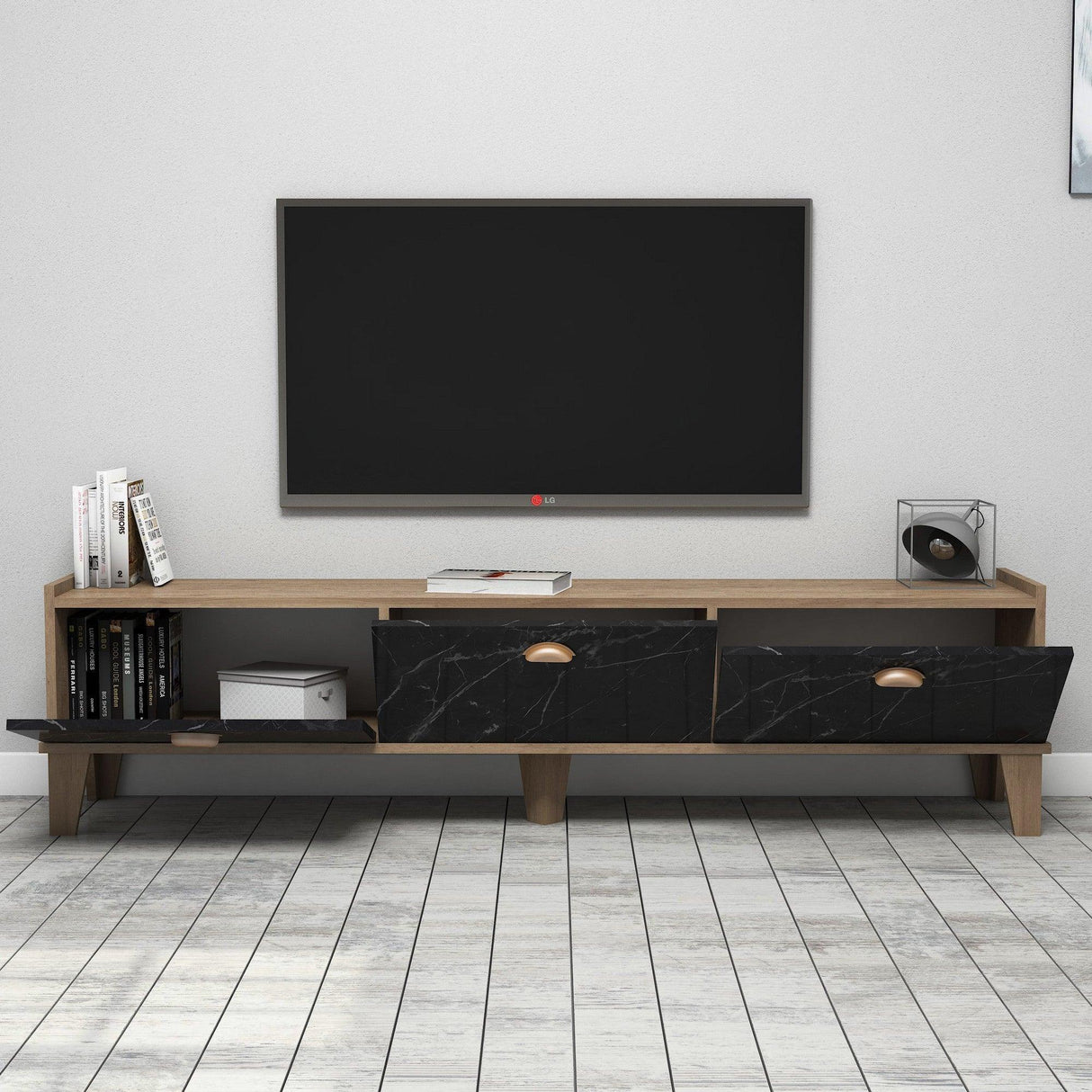 COMODA TV Tna, Stejar, 178x44,8x34,6 cm