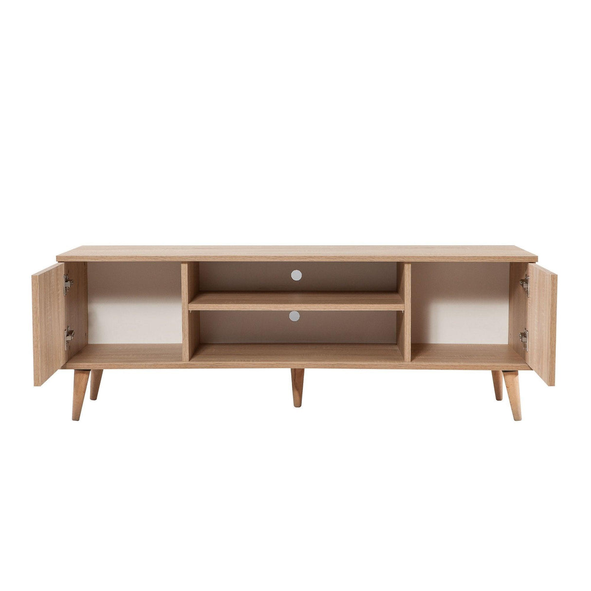COMODA TV Truva - TV Stand 3, Stejar Sonoma, 50x40x140 cm