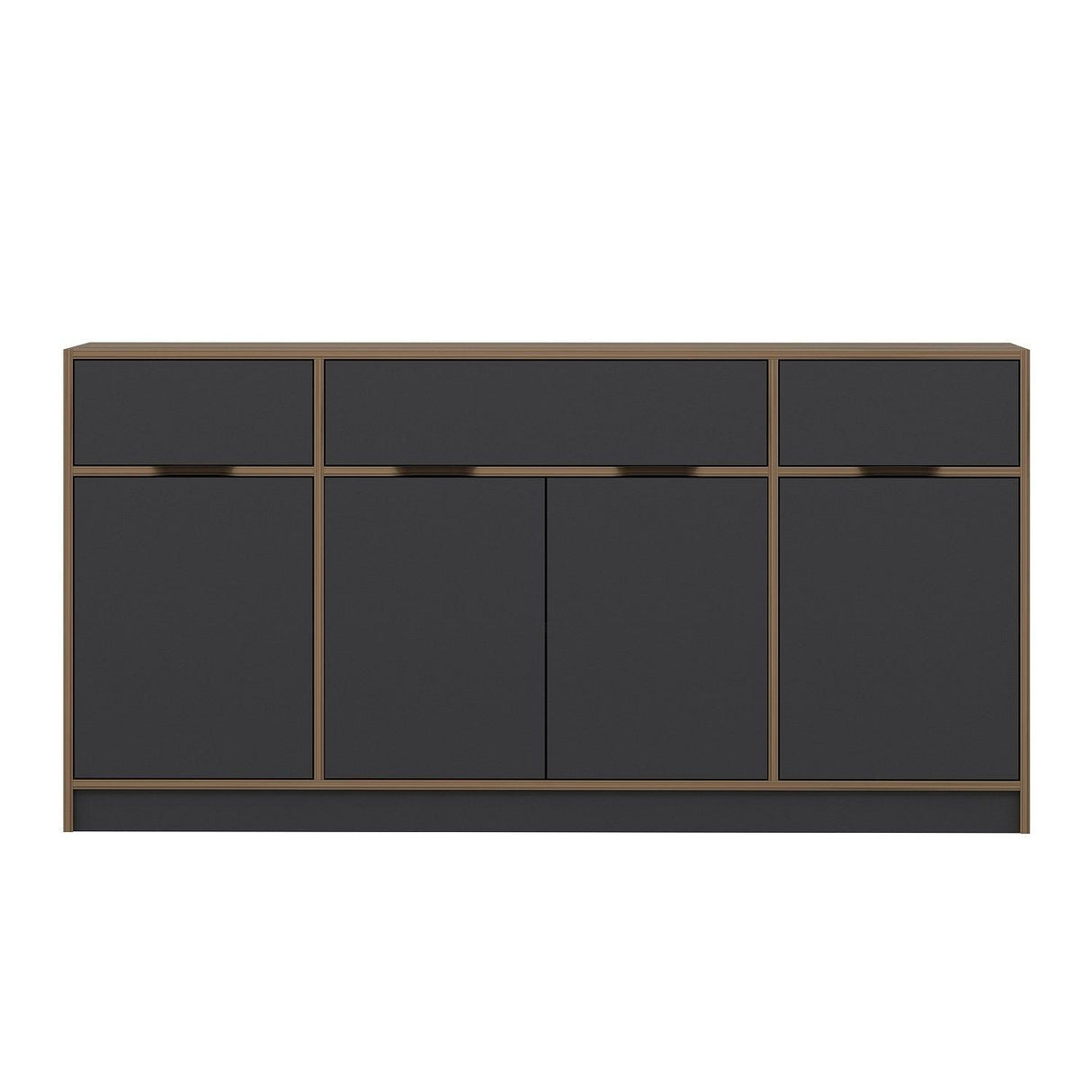 Consolă Elina, Nuc, 180x90x45 cm