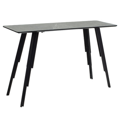Consolă Lifo, Gri inchis ciment-negru 120x40x75 cm