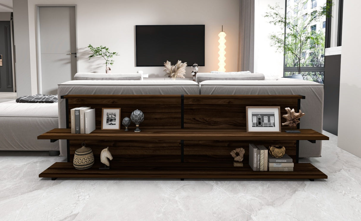 Consola Mela, 180x22 cm - Walnut