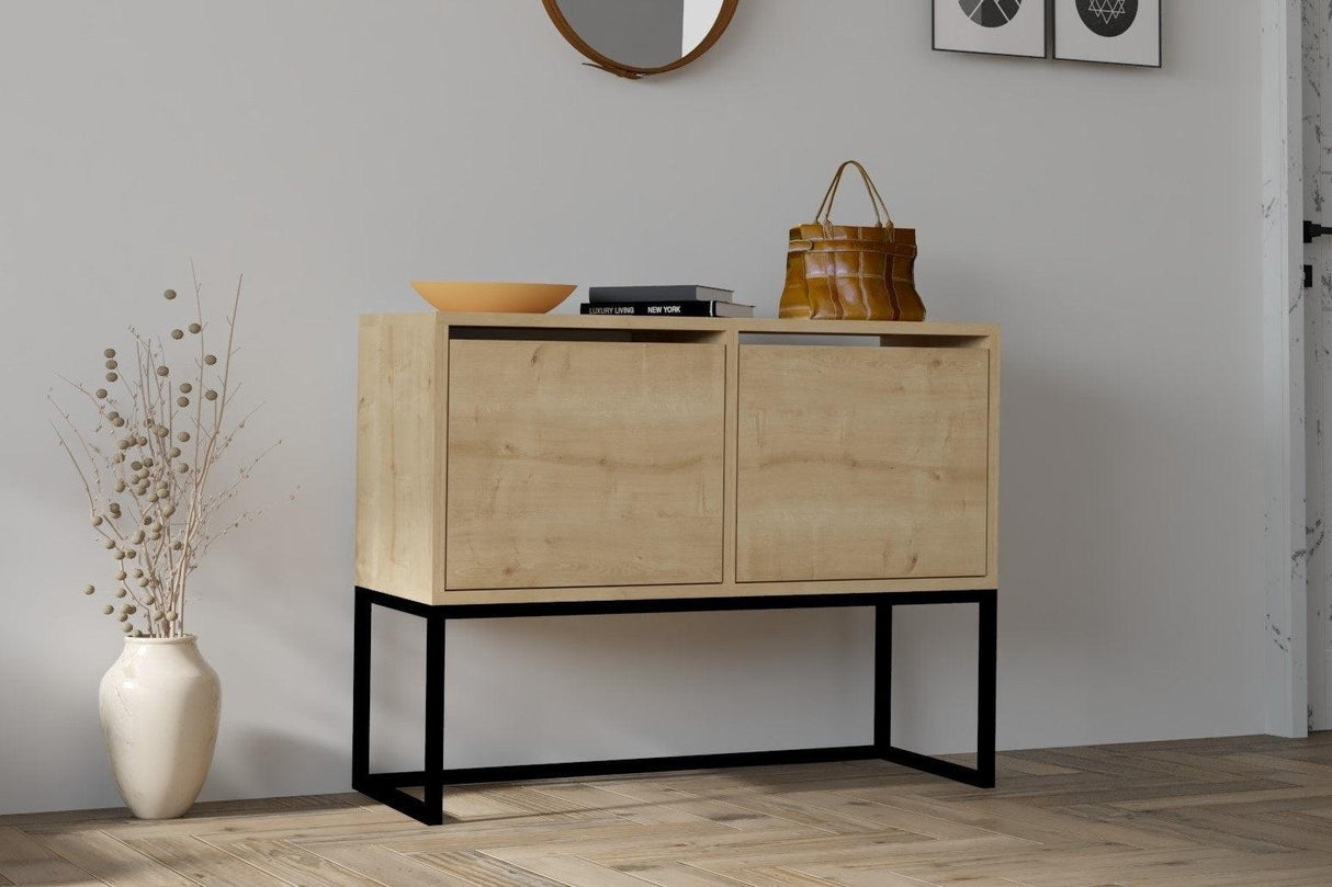 Consolă Ras, Safir, 90x70x34 cm