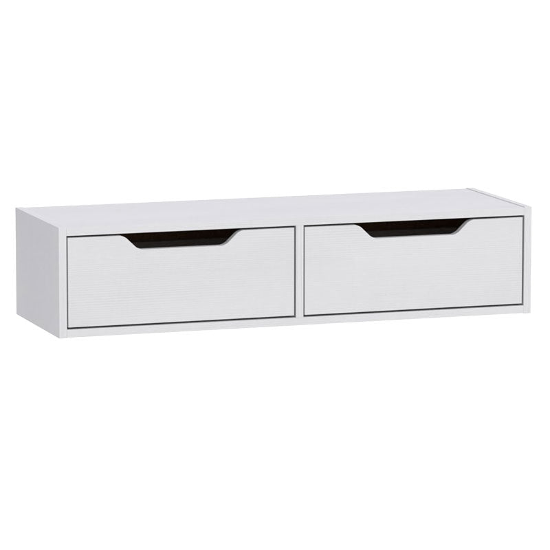 Consolă-toaleta suspendata Alberto, Diverse culori, 100x32x22 cm - Alb