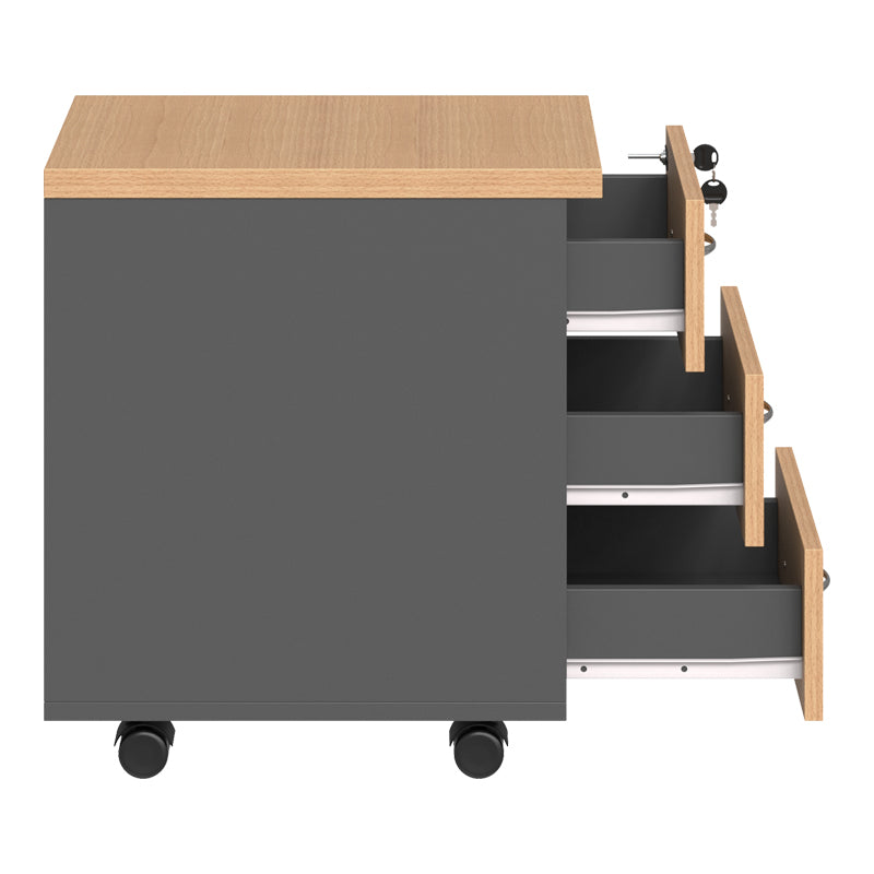 Corp mobil Fesialo, 39x47x53 cm - Natural-Antracit