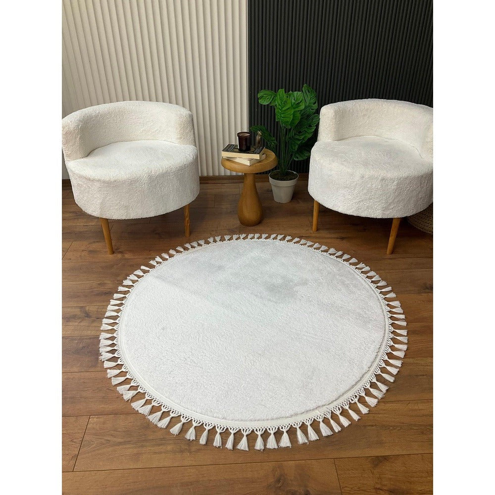 Covor Massimo (diverse dimensiuni), 60x60 cm - Alb