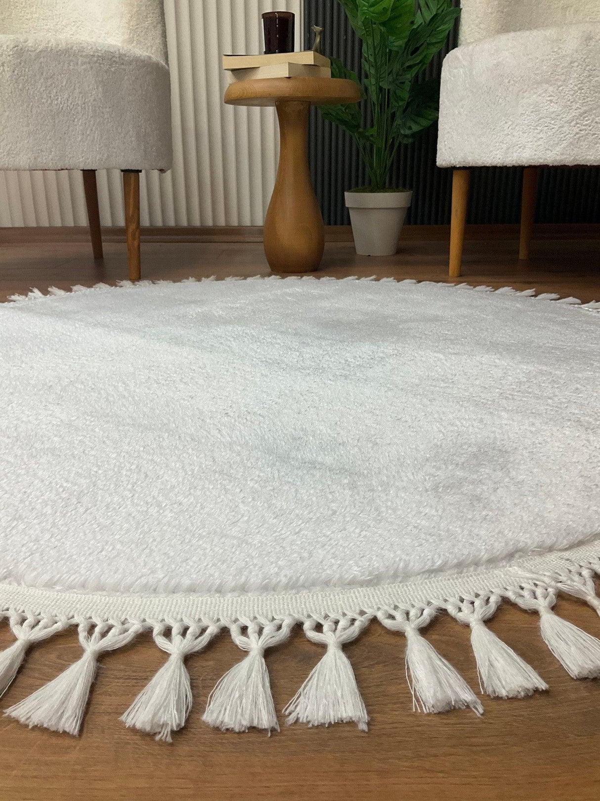 Covor Massimo (diverse dimensiuni), 60x60 cm - Alb