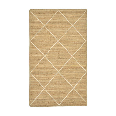 Covor Strike iuta bej-Crem 120x180x1 cm