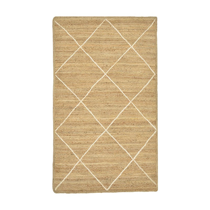 Covor Strike iuta bej-Crem 120x180x1 cm