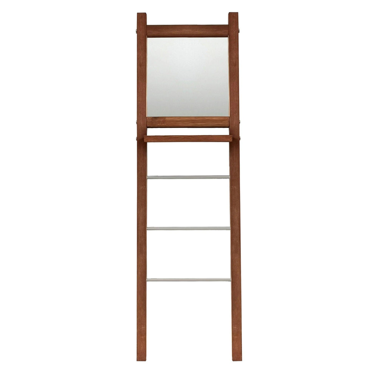 Cuier cu pantofar Aynalı Merdiven Askılık V110, Nuc, 3x170x50 cm