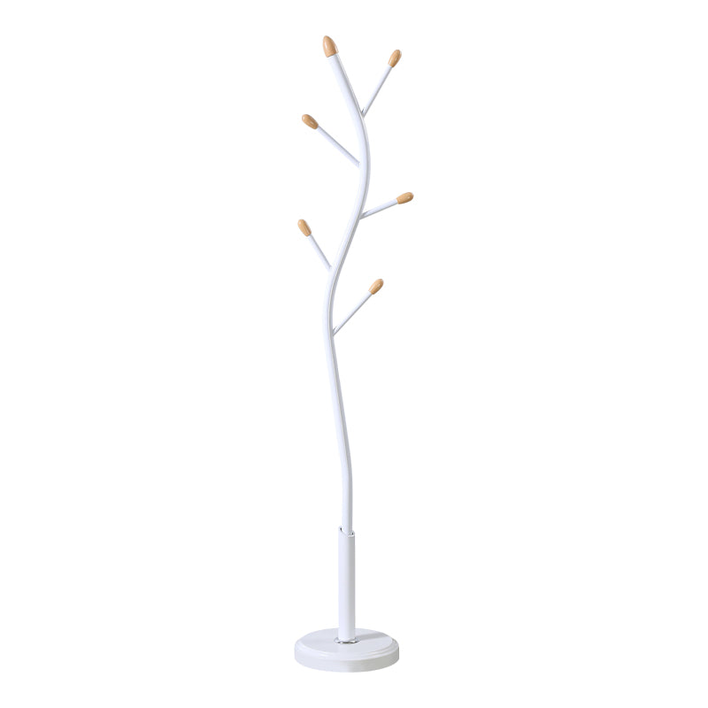 Cuier Portu, Metal, D30x170 cm - Alb