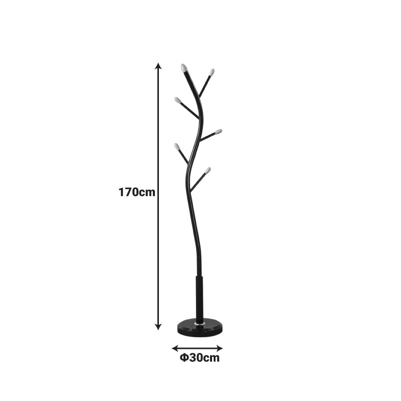 Cuier Portu, Metal, D30x170 cm - Alb