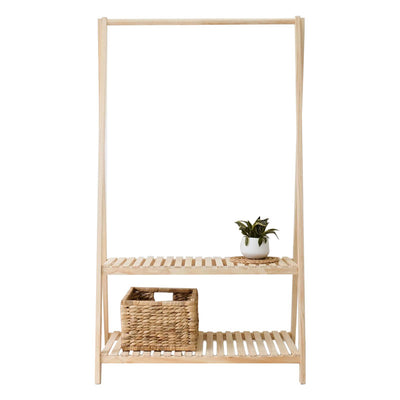 Cuier Linett, Natural, 86x38x148 cm, detaliu produs