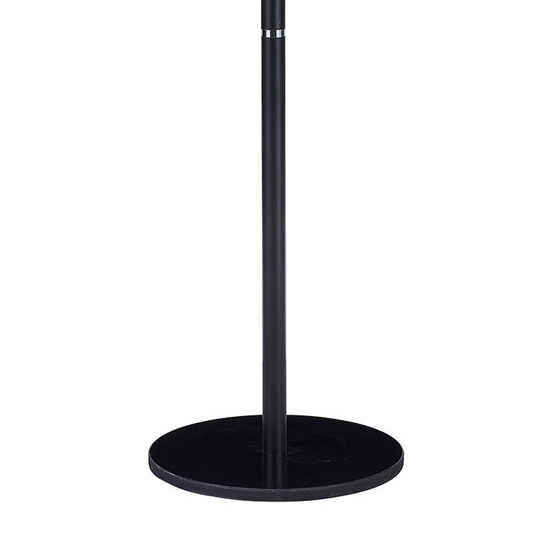 Cuier Marianna metal, Alb - Negru, D37x169 cm - Negru