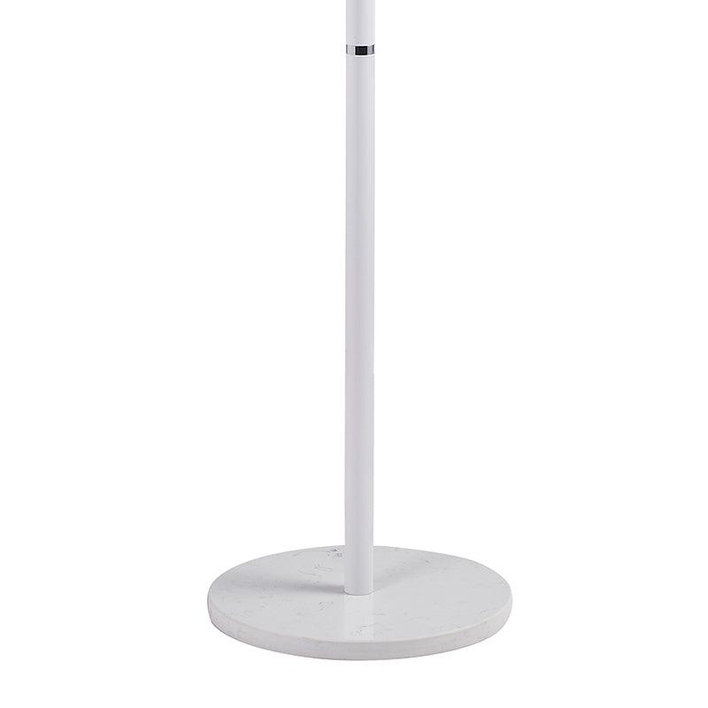 Cuier Marianna metal, Alb - Negru, D37x169 cm - Alb