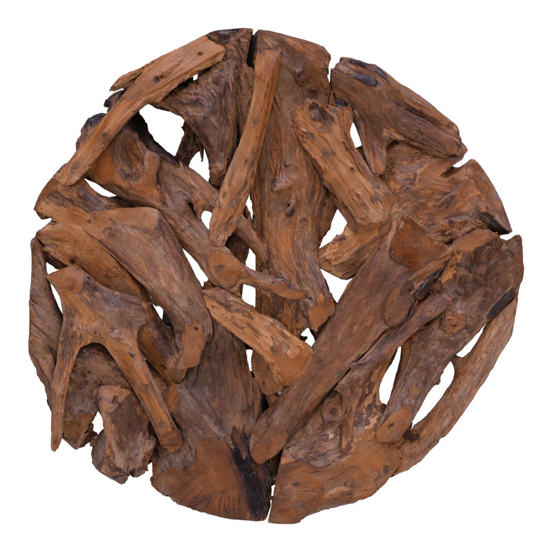 Decoratiune de perete Wall deco Sebal, Natural, 80x5 cm