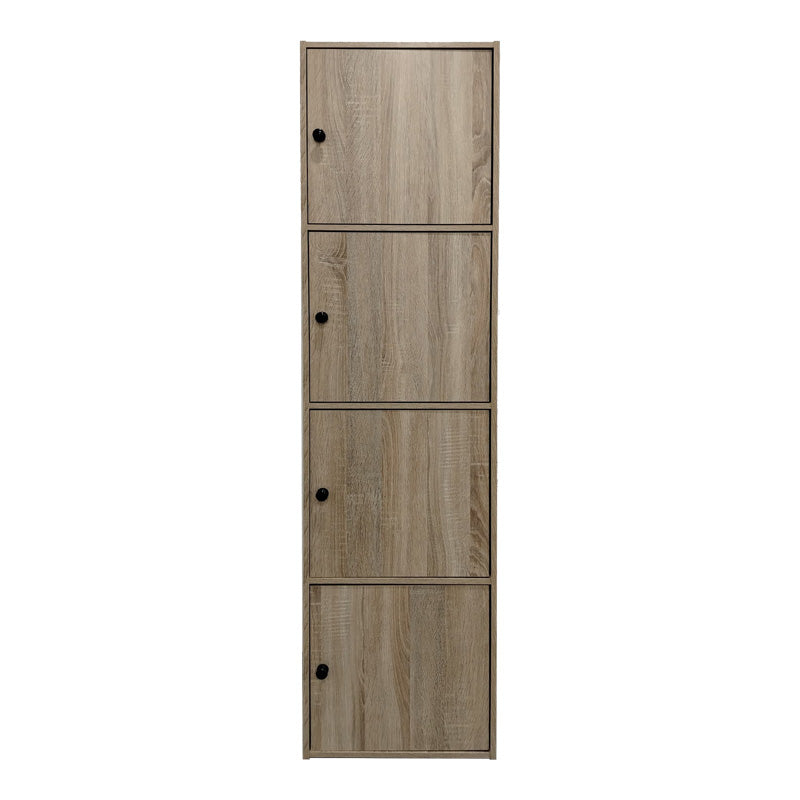 Dulap coloana Gabino, Lemn, 40x39x158 cm - Sonoma