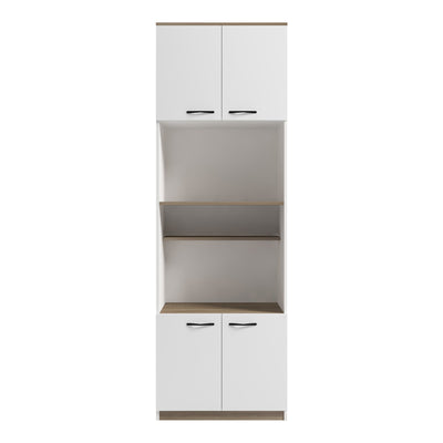 Dulap de bucatarie Rowan, alb, 60x42x182 cm, detaliu produs