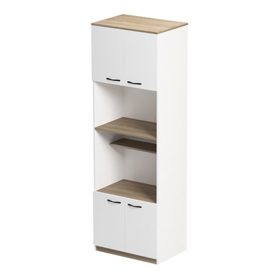 Dulap de bucatarie Rowan, alb, 60x42x182 cm, perspectiva suplimentara