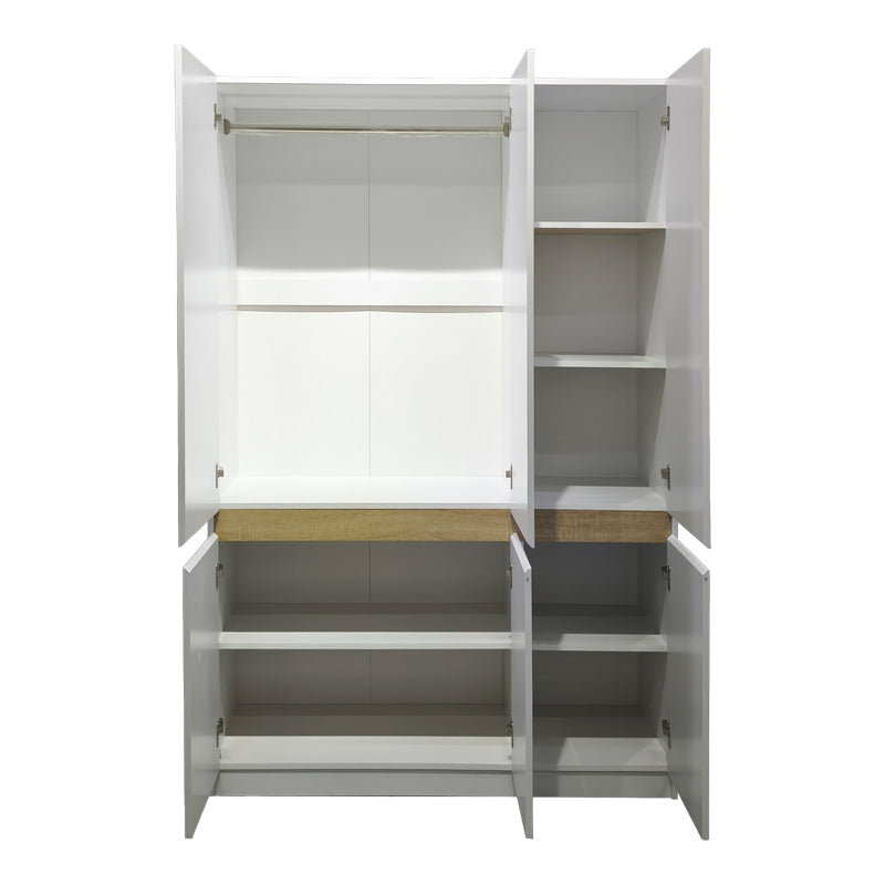 Dulap de haine Merzia, Sonoma, 120x47x183 cm