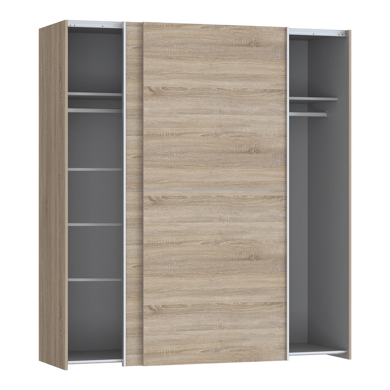 Dulap dormitor Noez, Stejar, 170x61x190 cm, imagine suplimentara