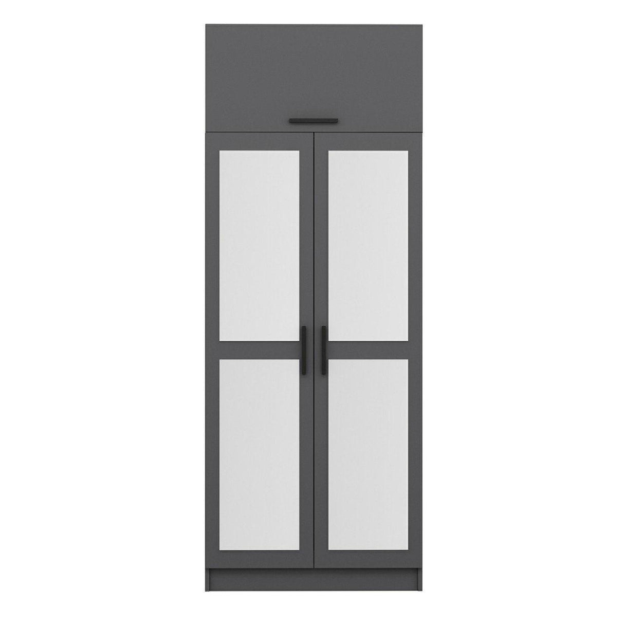 Dulap Haine Kale - 2223, Gri, 90x235x52 cm