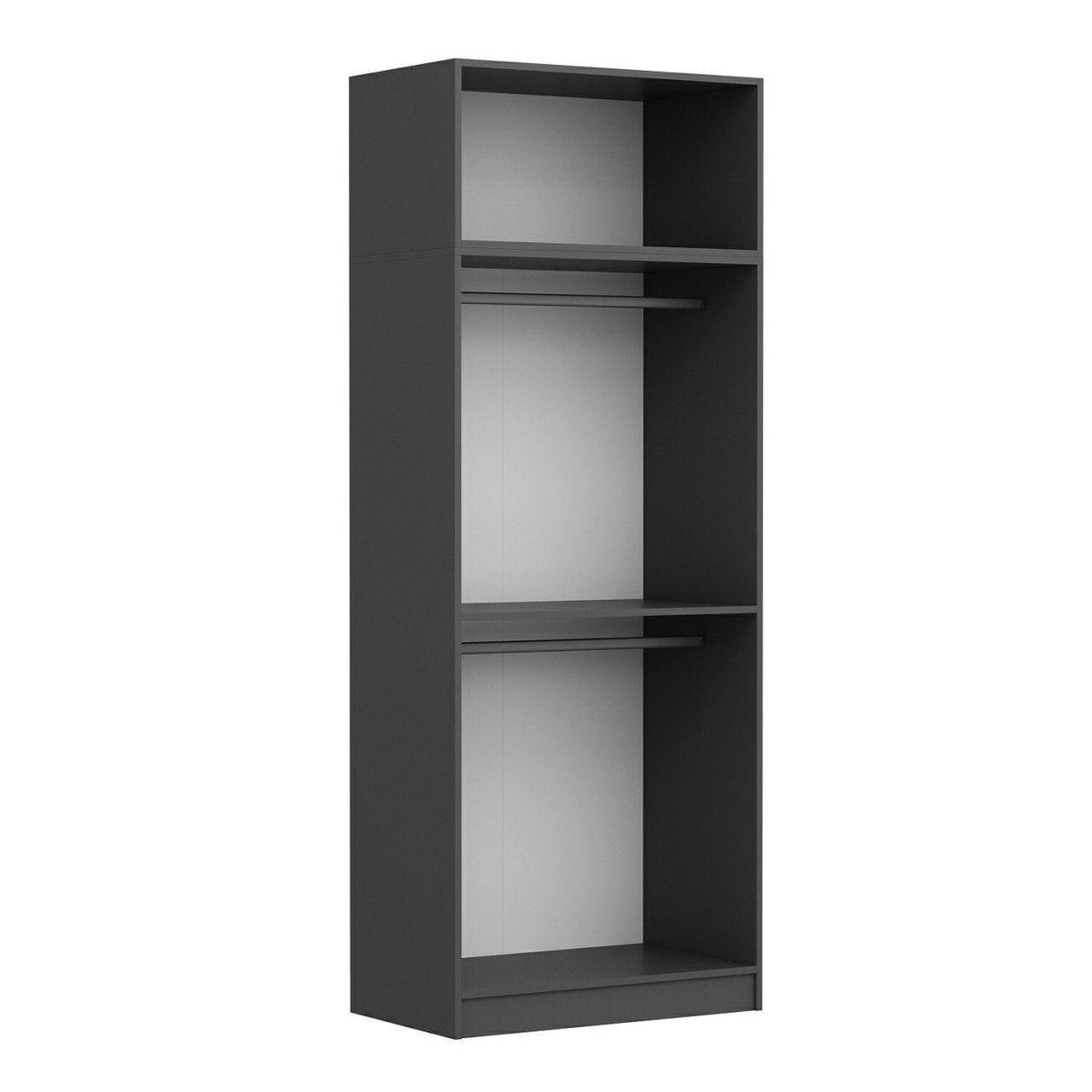 Dulap Haine Kale - 2223, Gri, 90x235x52 cm