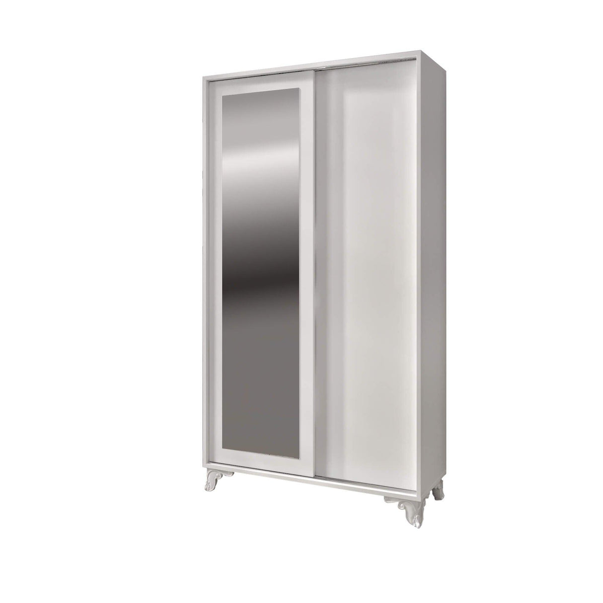 Dulap Haine Venus, Alb, 40x194x104 cm