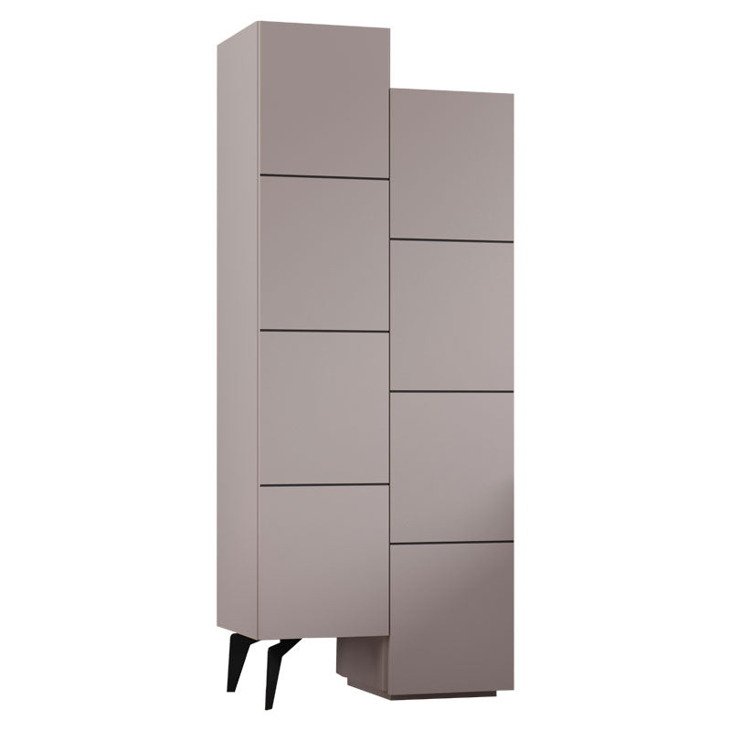 Dulap Multicolorfunctional Dulap romane Latte, Bej, 62x37x155 cm