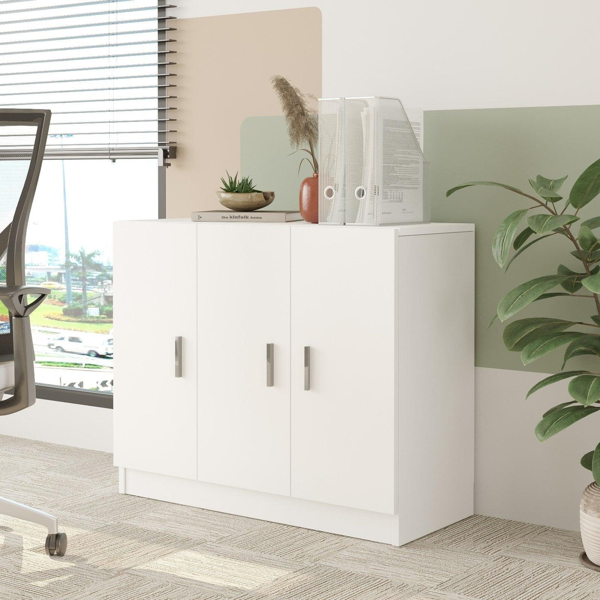 Dulap Multifunctional AR3 - CA, Alb, 89x74x39 cm