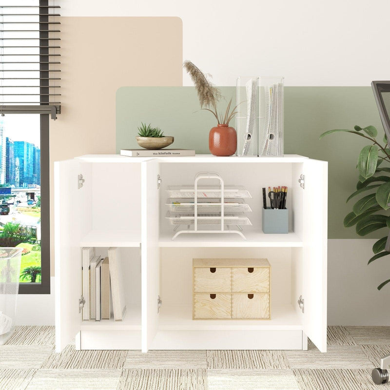 DULAP MULTIFUNCTIONAL AR3 - CA, Alb, 89 x 74 x 39 cm