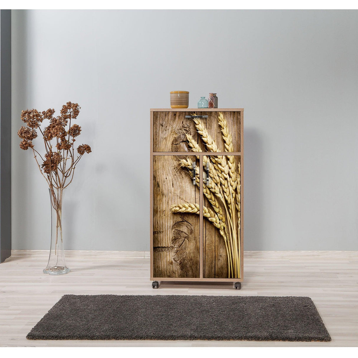 DULAP MULTIFUNCTIONAL Kiler - Multi Purpose Cabinet 1, Stejar Sonoma, 116x36x60 cm