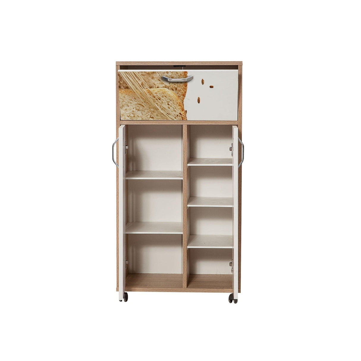 DULAP MULTIFUNCTIONAL Kiler - Multi Purpose Cabinet 2, Stejar Sonoma, 116x36x60 cm