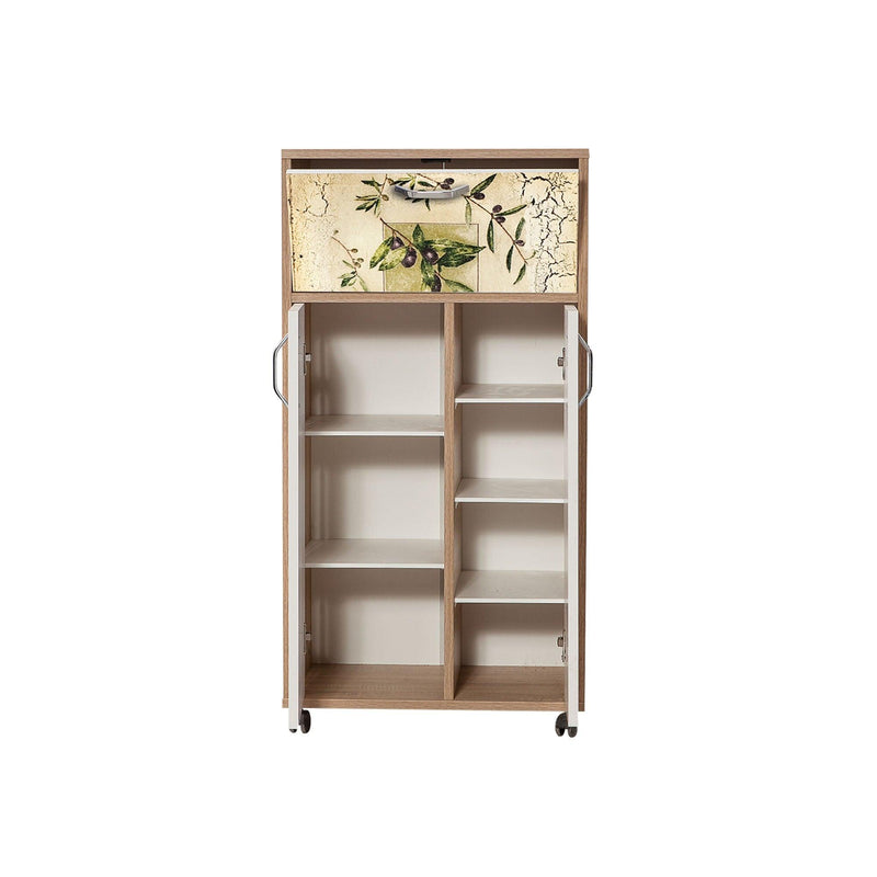 DULAP MULTIFUNCTIONAL Kiler - Multi Purpose Cabinet 3, Crem, 116x36x60 cm