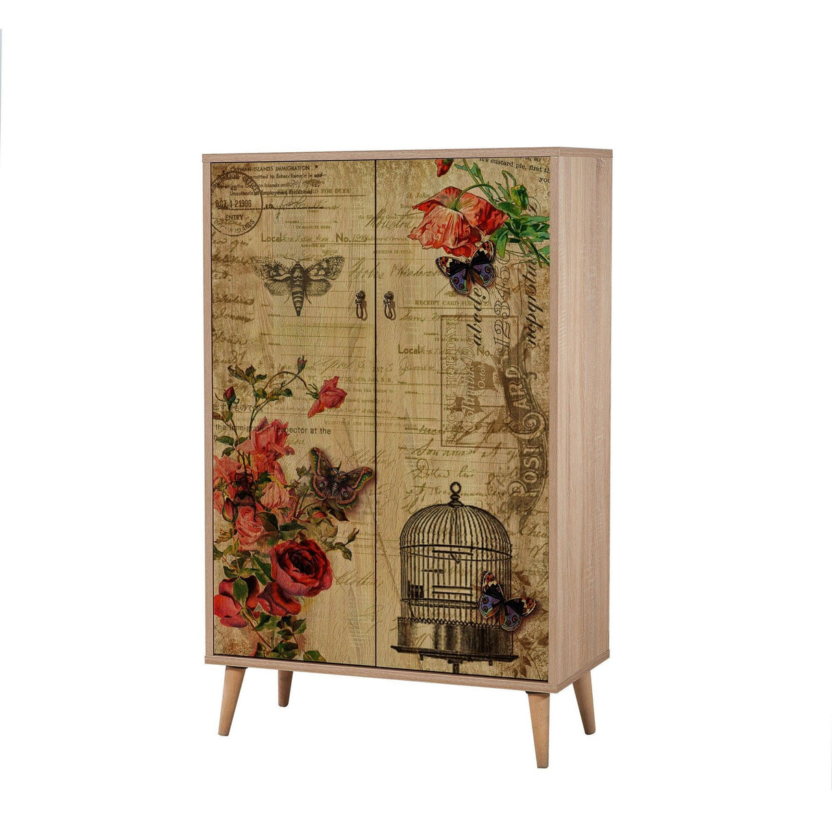 DULAP MULTIFUNCTIONAL Multibox -Multi Purpose Cabinet 15, Stejar Sonoma, 127x36x80 cm