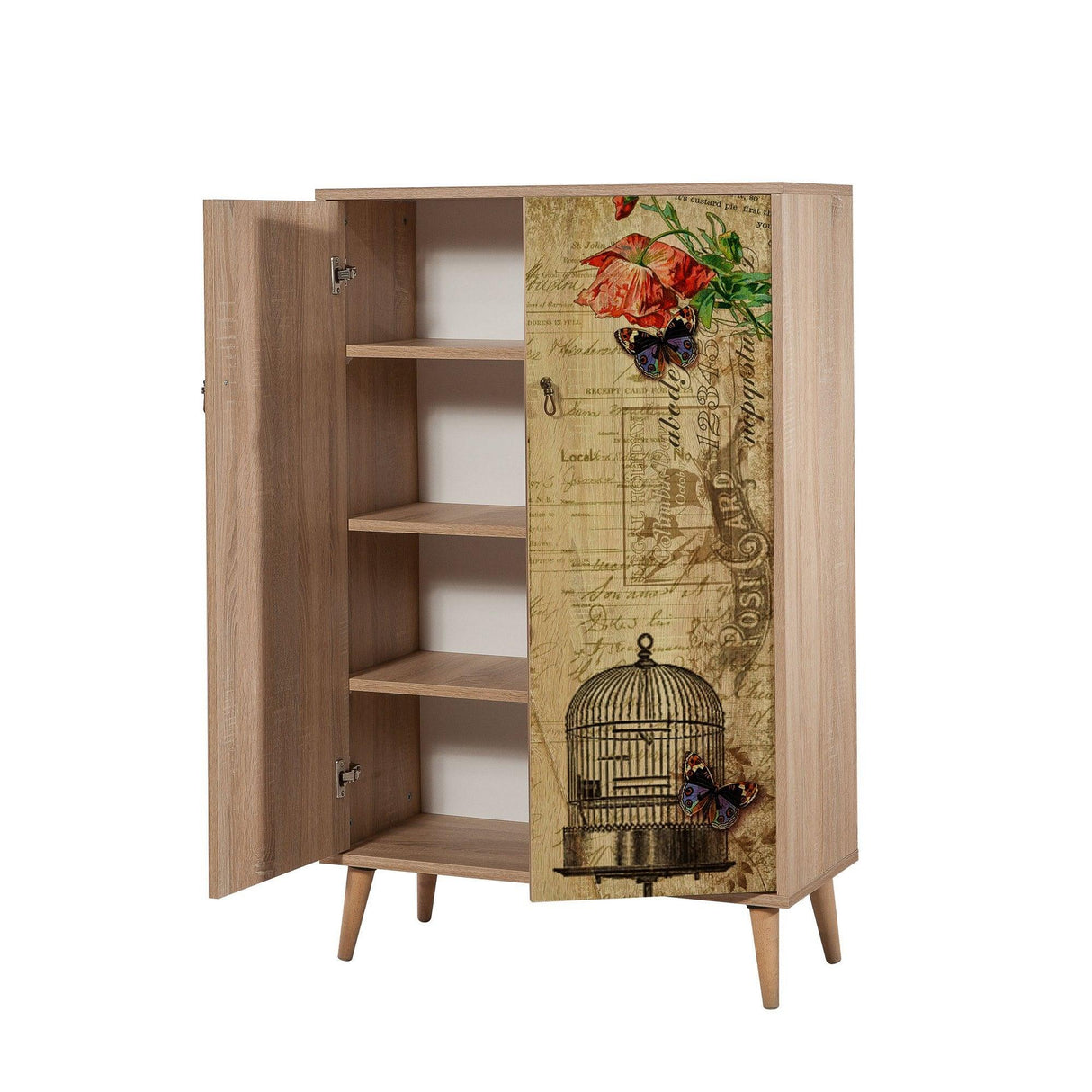 DULAP MULTIFUNCTIONAL Multibox -Multi Purpose Cabinet 15, Stejar Sonoma, 127x36x80 cm