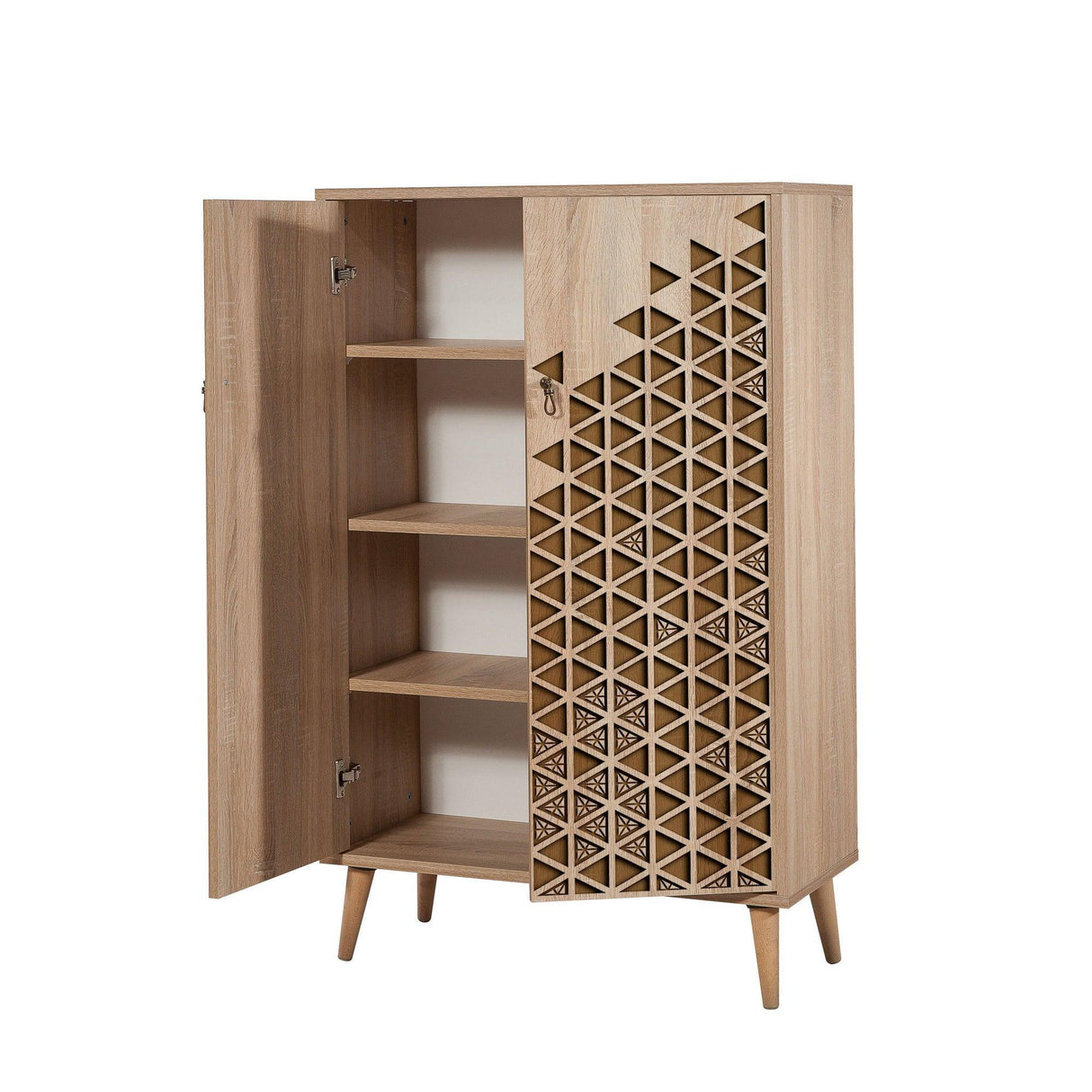 DULAP MULTIFUNCTIONAL Multibox -Multi Purpose Cabinet 5, Stejar Sonoma, 127x36x80 cm