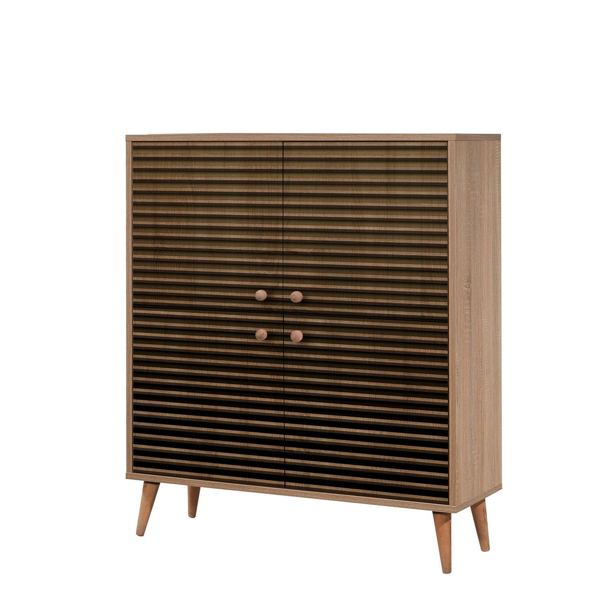 DULAP MULTIFUNCTIONAL MULTİLÜX-120 Multi Purpose Cabinet 6, Stejar Sonoma, 111x36x95 cm
