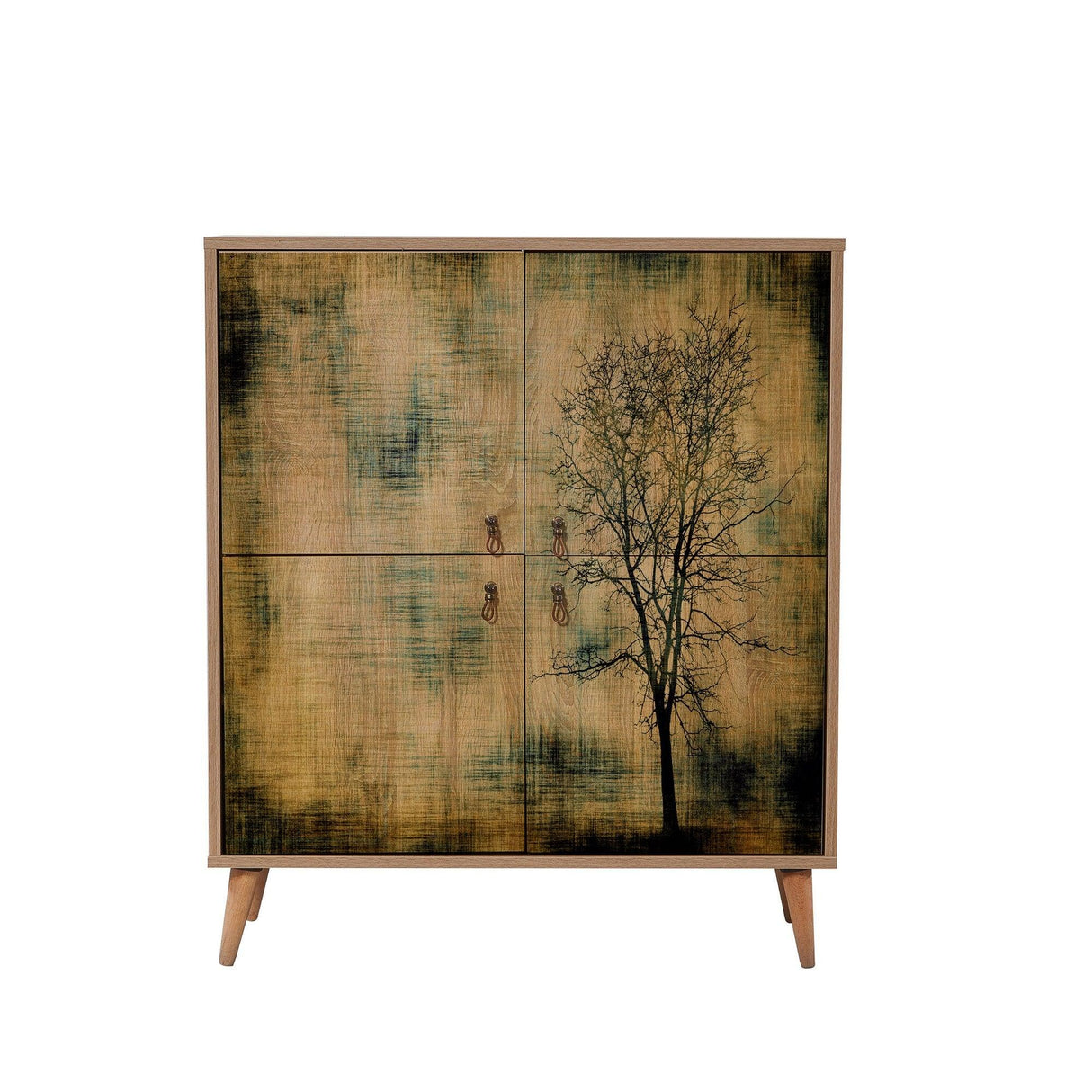 DULAP MULTIFUNCTIONAL Multilüx Multi Purpose Cabinet 7, Stejar Sonoma, 111x36x95 cm