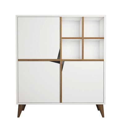 Dulap Multifunctional Pulse Alb, 30x115x100 cm