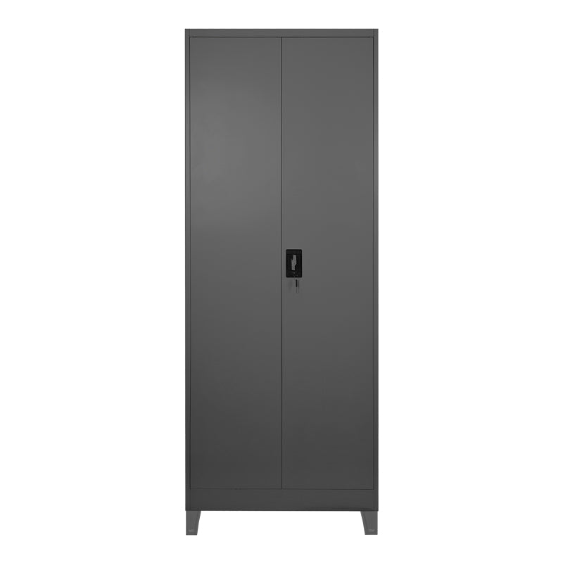 Dulap multifunctional Zogi, Metal, 70x40x190 cm - Antracit