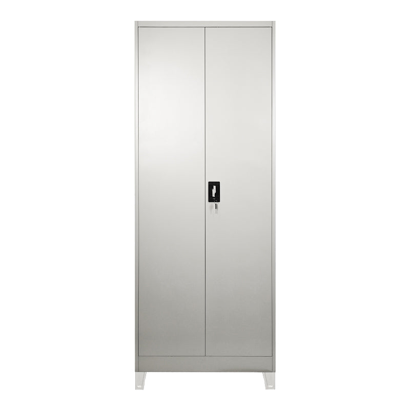 Dulap multifunctional Zogi, Metal, 70x40x190 cm - Gri