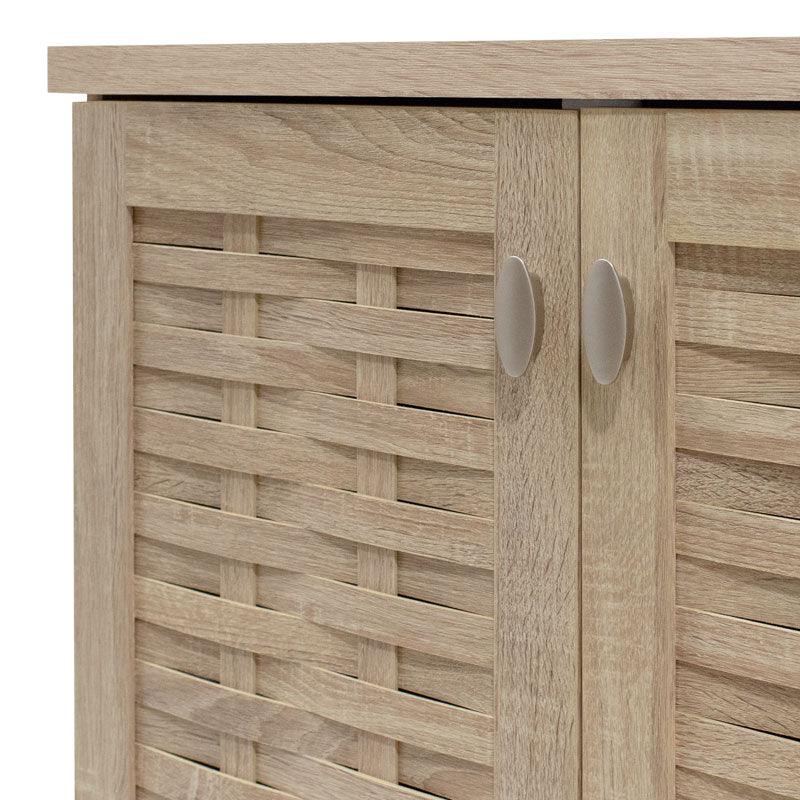 Dulap pantofi Mantam 16 perechi, 115x40x92 cm - Sonoma