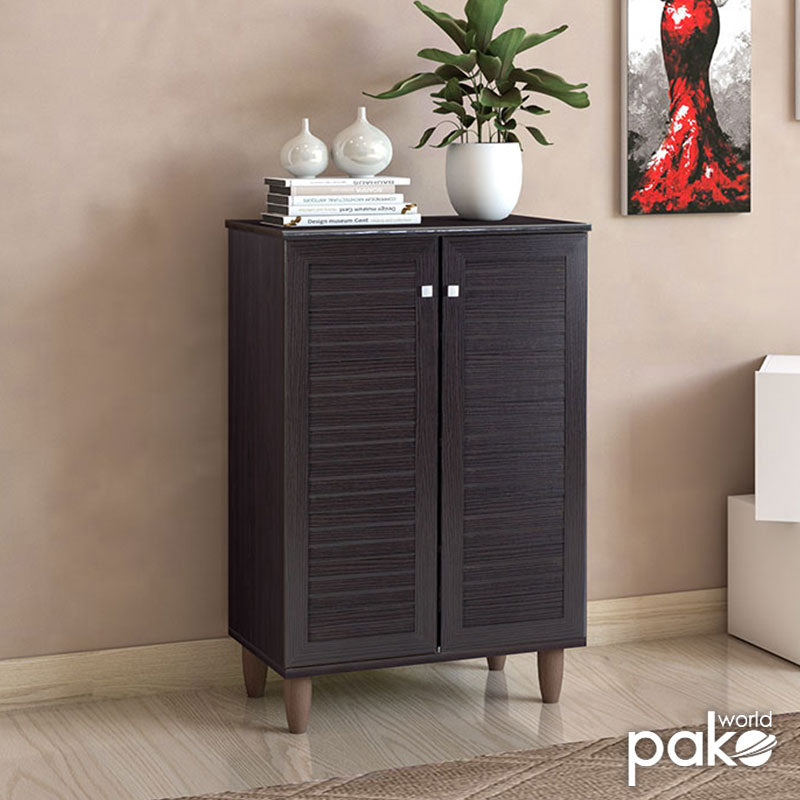 Dulap pantofi Santi, 10 - 12 perechi, Sonoma, 60x35x92 cm - Nuc