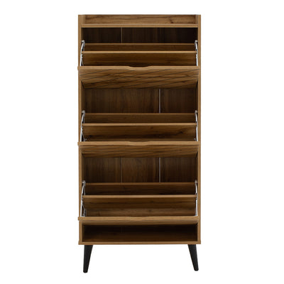 Dulap pantofi Thelma, 10-12 perechi, Sonoma, 60x24x132 cm, foto produs
